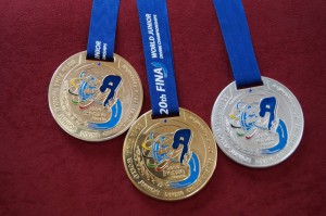 Медали юниорского первенства мира по прыжкам в воду доставлены в Пензу