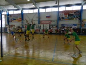 В Колышлее прошли соревнования по волейболу