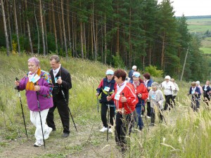 IX областной фестиваль скандинавской ходьбы собрал в с. Ива 380 человек