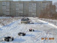 В Кузнецке состоялся конкурс по автомобильному биатлону среди школьников