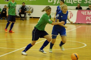 Молодежный состав «Лагуны-УОР»лидирует в первенстве России по мини-футболу среди женских команд первой лиги