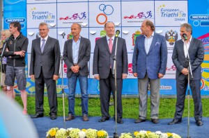Открытие Первенства Европы по триатлону в Пензе
