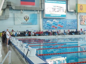 Более 600 пловцов  принимают участие в открытом первенство ПОСДЮСШОР водных видов спорта 