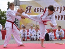 В центре Пензы прошла презентация всех городских спортшкол и секций